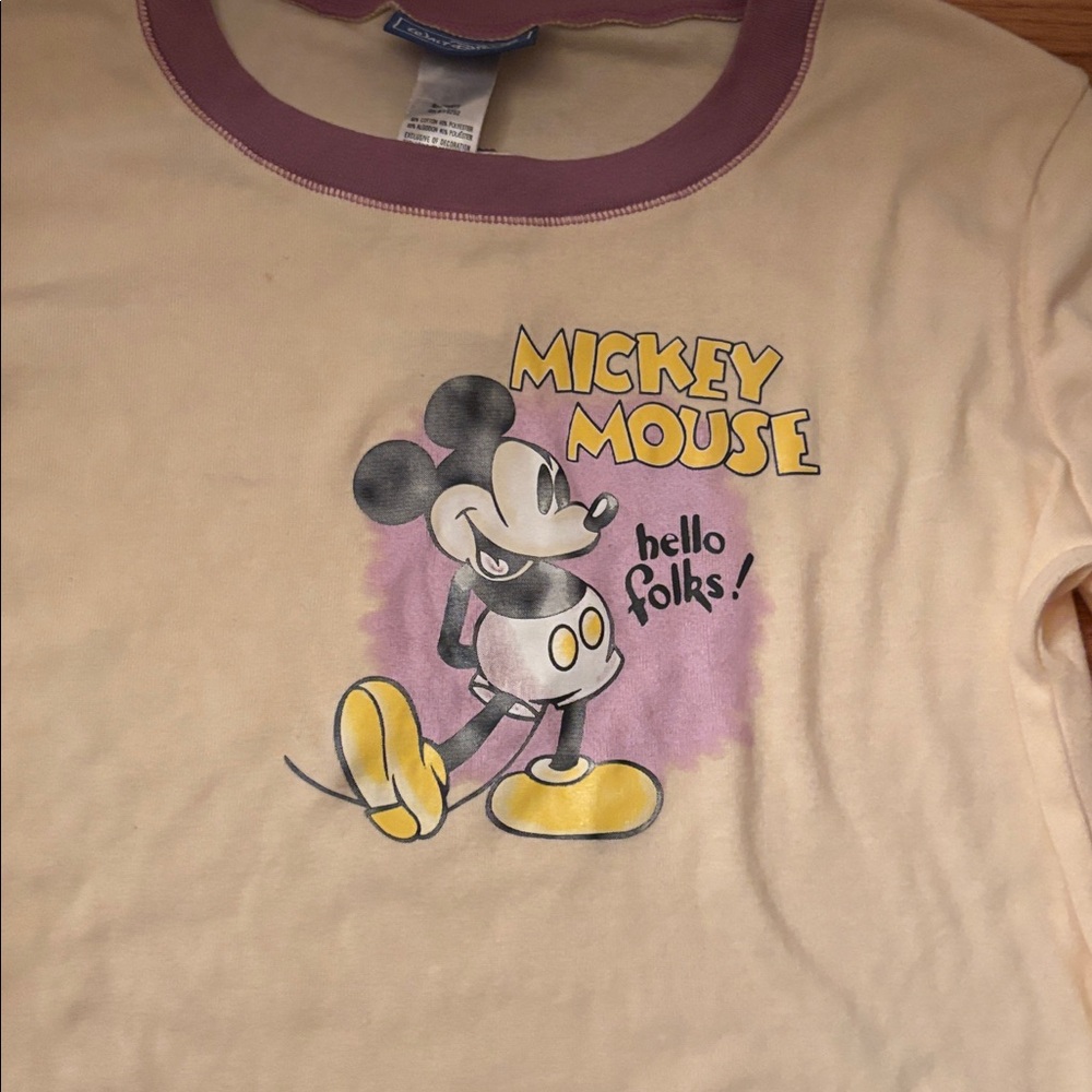 Shirt sleep Mickey Mouse womens new size M new 60% cotton 40% polyester